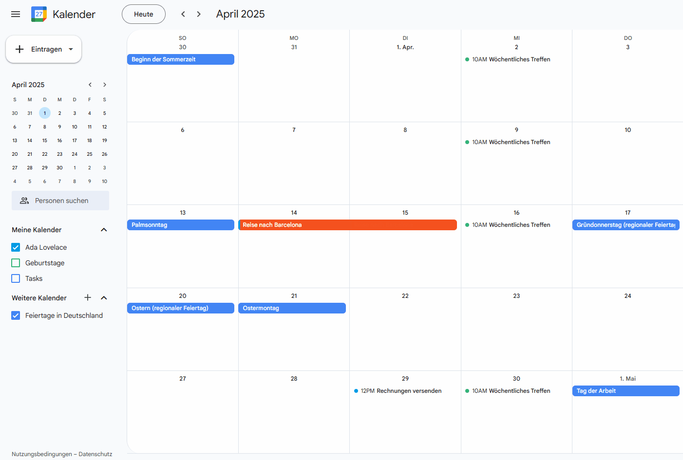 So geben Sie einen Google-Kalender öffentlich frei und erhalten den Freigabelink