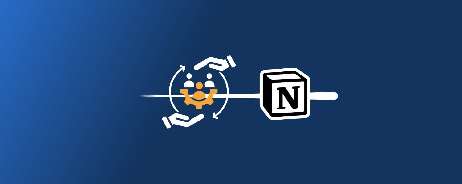 Grille d'aperçus de dix templates CRM Notion avec superposition de synchronisation 2sync