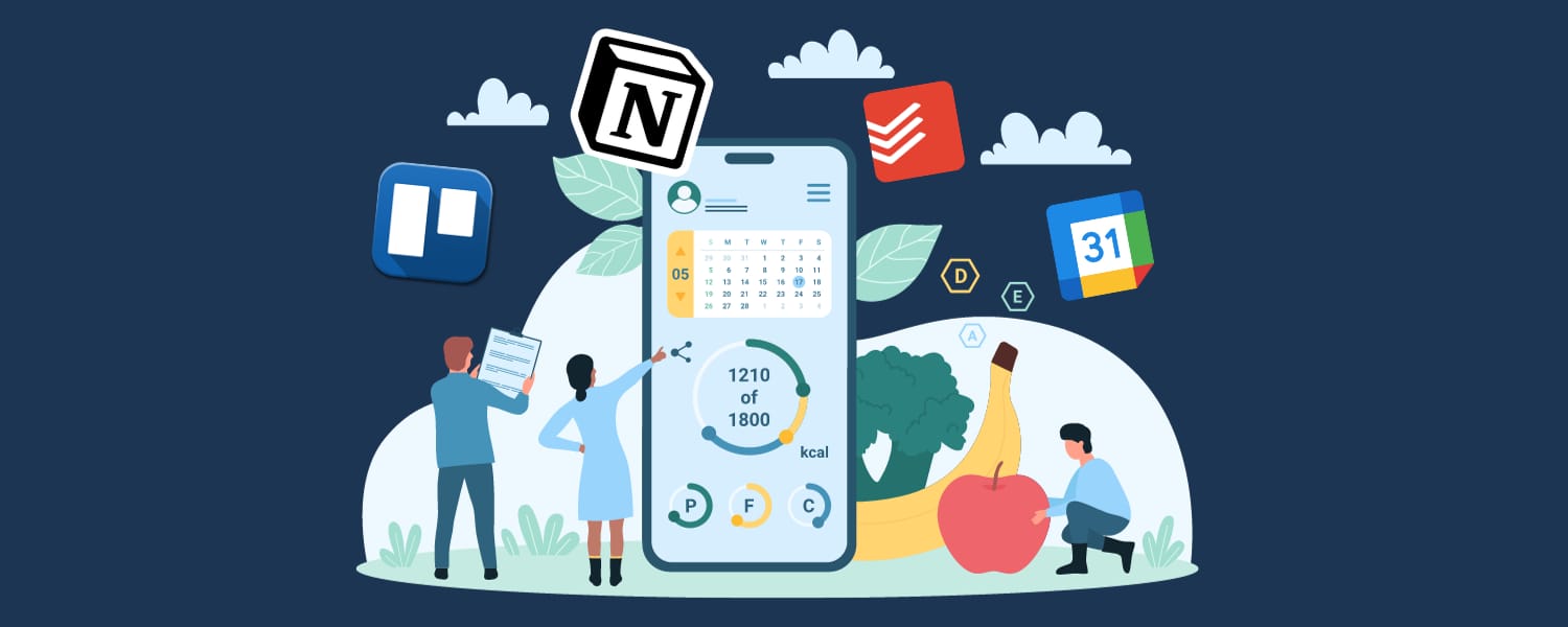 Imagem destacada dos 21 melhores apps de organização para trabalho e vida pessoal em 2026
