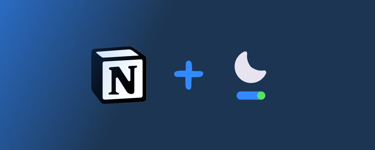 How to enable Notion dark mode