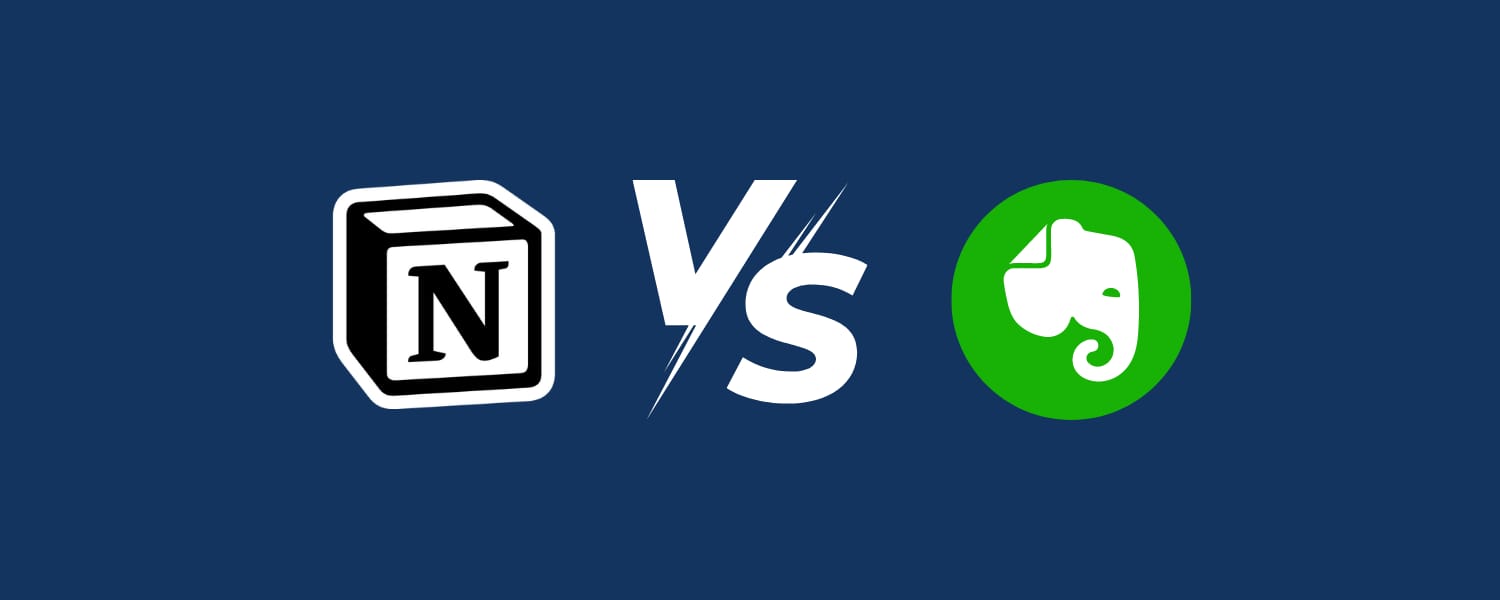 Beitragsbild für Notion vs. Evernote: Ist es Zeit für einen Wechsel?