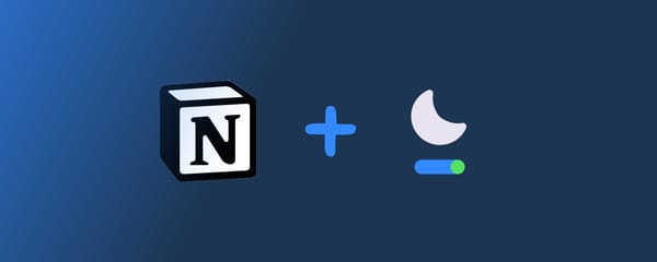 How to enable Notion dark mode