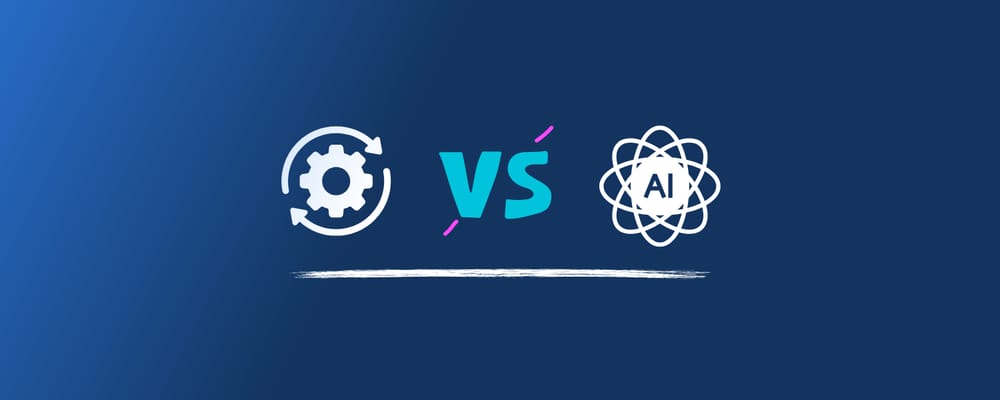AI vs automation: the difference that matters now