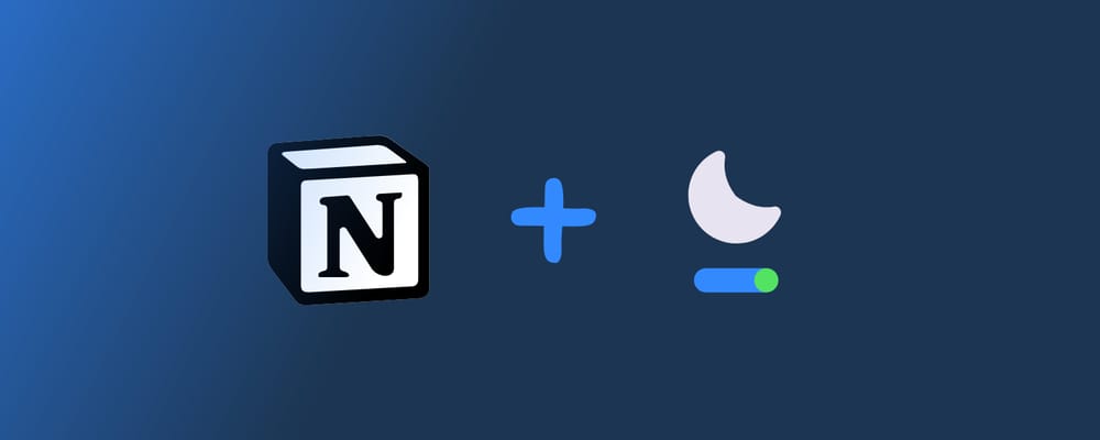 How to enable Notion dark mode