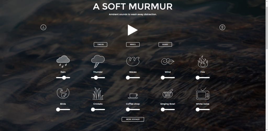柔らかな独り言ウィジェット