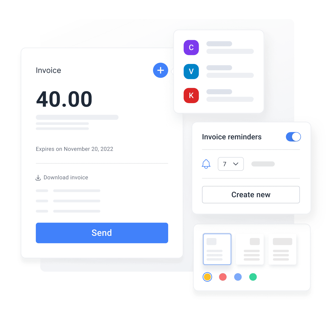 Interfaz de Holded con el panel de CRM, facturación y contabilidad integrados