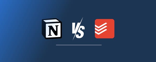 Notion vs. Todoist: qual escolher em 2026?