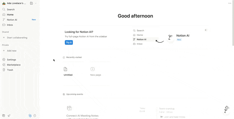 Notion에서 새로운 작업 추적기 데이터베이스 생성